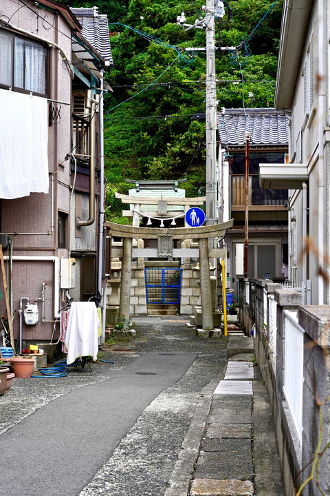 漁港のお宮