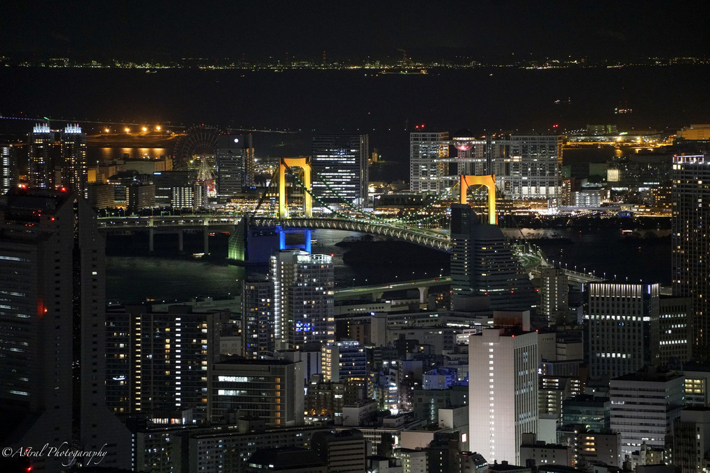 Night View From The Tokyo Sky Deck 