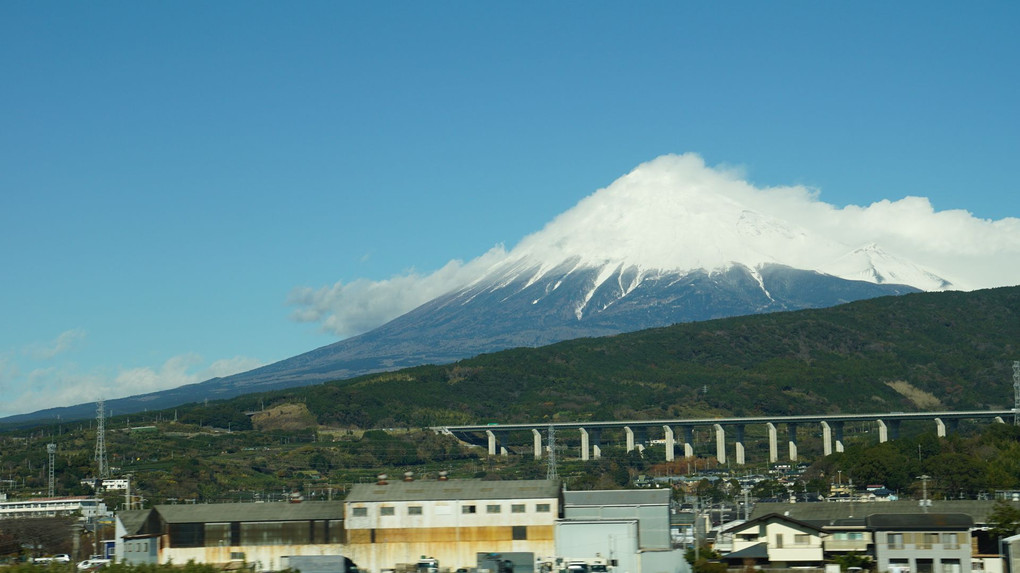 2020 のぞみ車窓 富士山