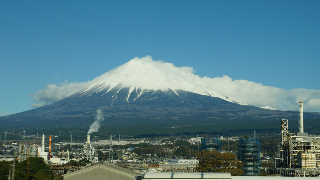 2020 のぞみ車窓 富士山