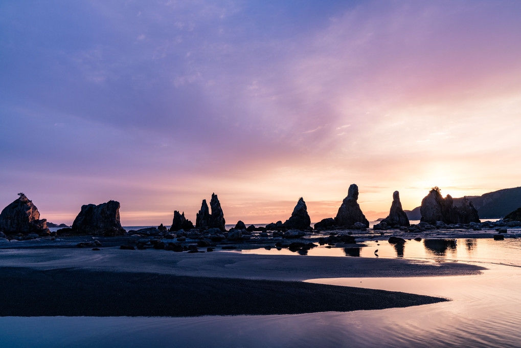 橋杭岩三景