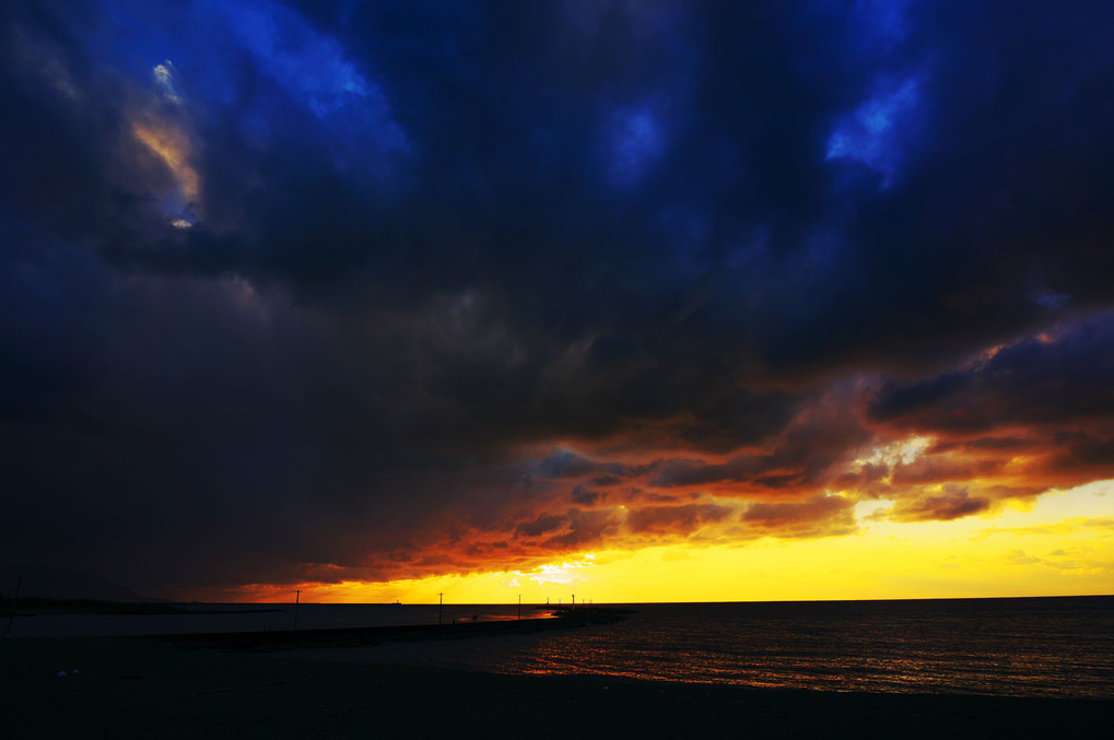 時雨色の夕暮れ