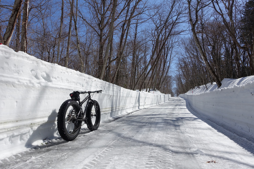 snow wall