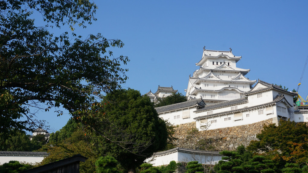 純白の姫路城