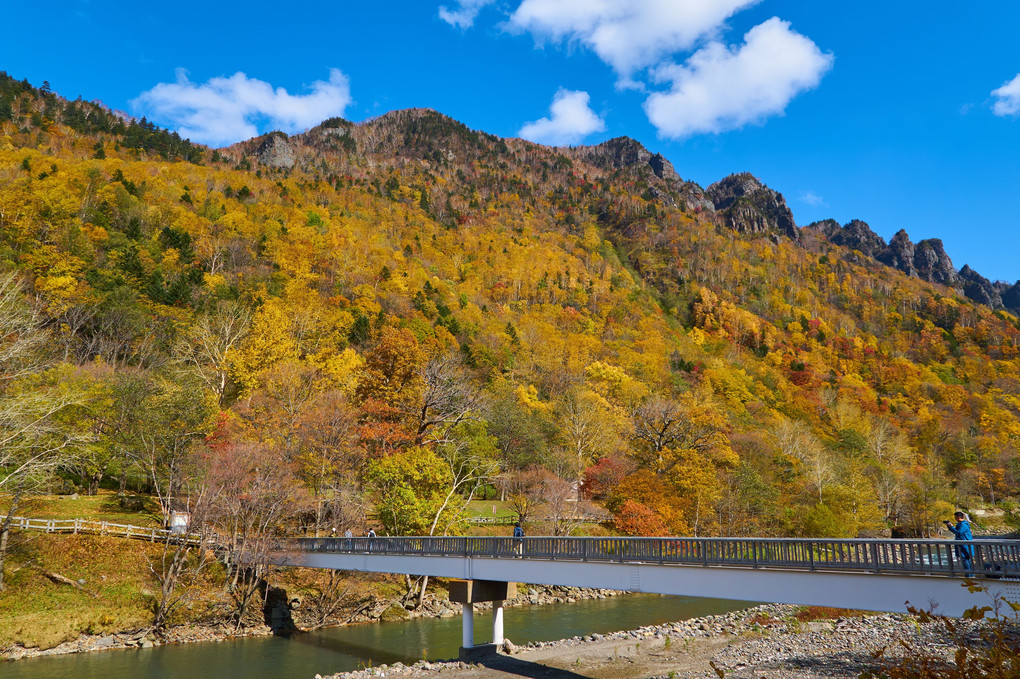 秋色・層雲峡