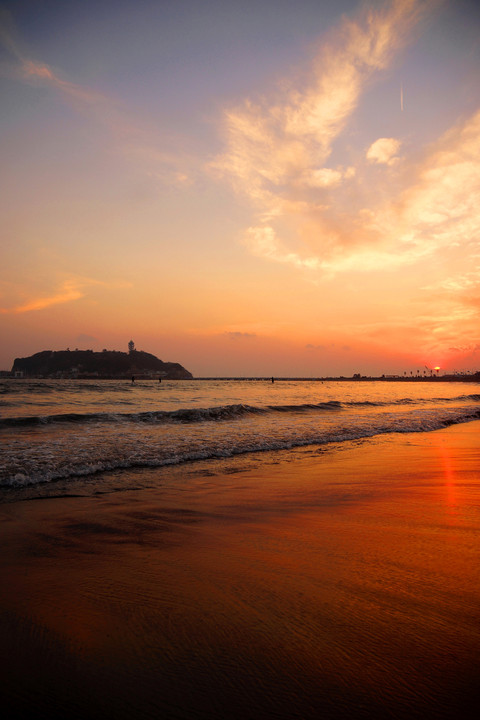 sunset beach 江ノ島