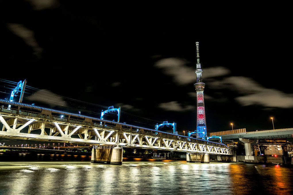 東京夜景散歩♪～東京スカイツリー・ウォーリー特別ライティング編～