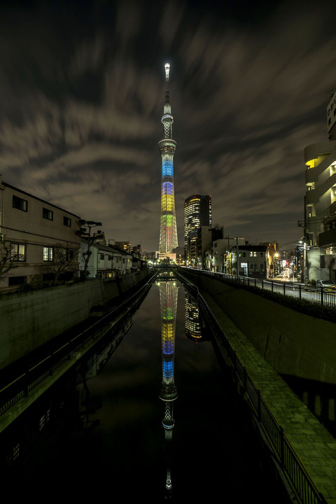 東京夜景散歩♪～東京スカイツリー特別ライティング編～