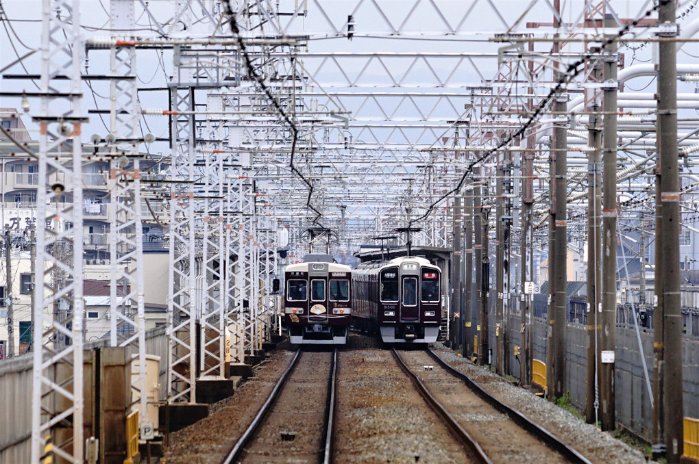 雅楽と京とれいん　#阪急電鉄#