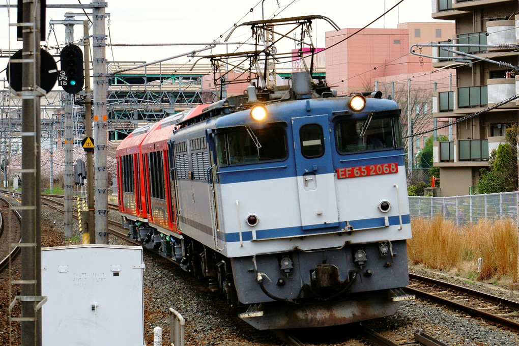 アレグラ号甲種輸送