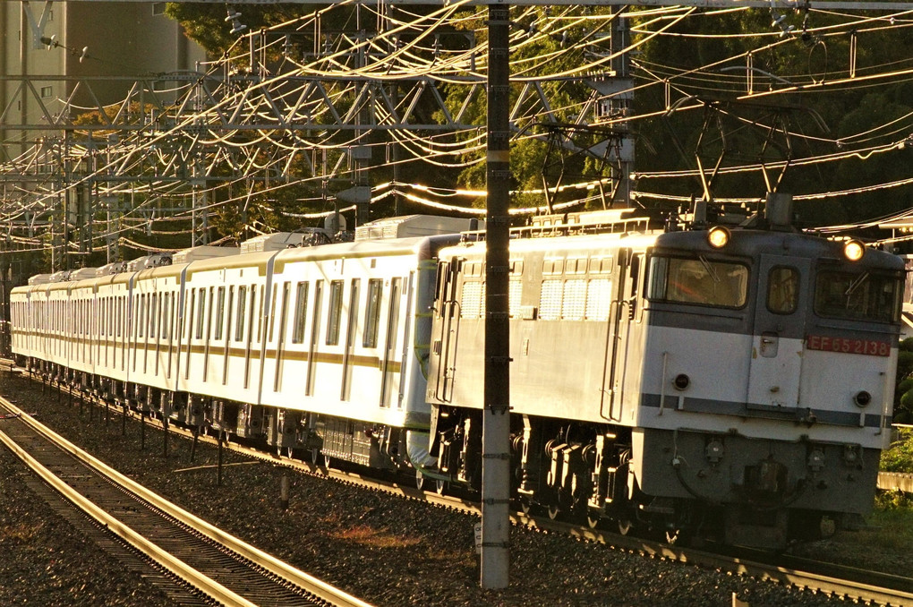 １７０００系甲種がギラリ