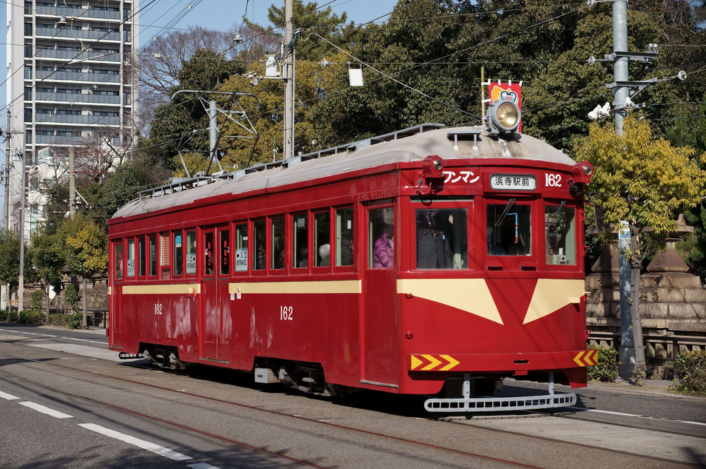 モ１６１形１６２号車『赤電』　#阪堺電気軌道#
