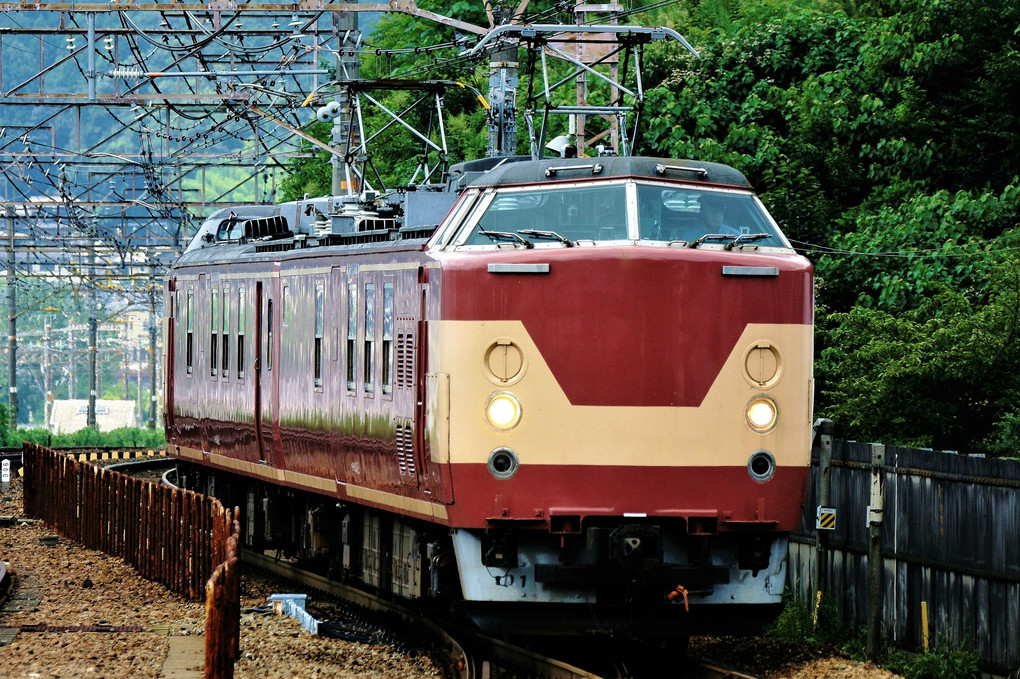 クモヤ４４３系草津線検測