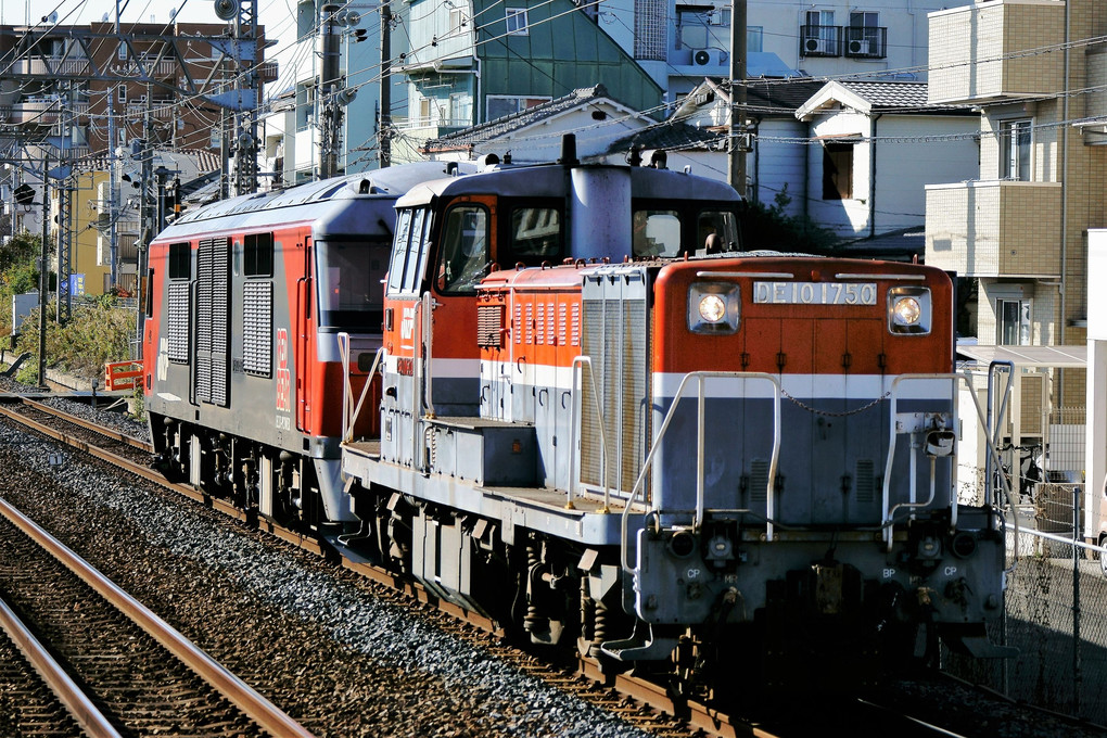 ＤＦ２００－２１６号機の甲種輸送