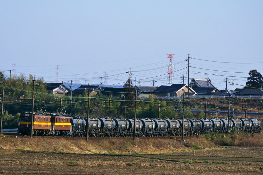 全国で唯一のセメント専用列車　　#三岐鉄道#