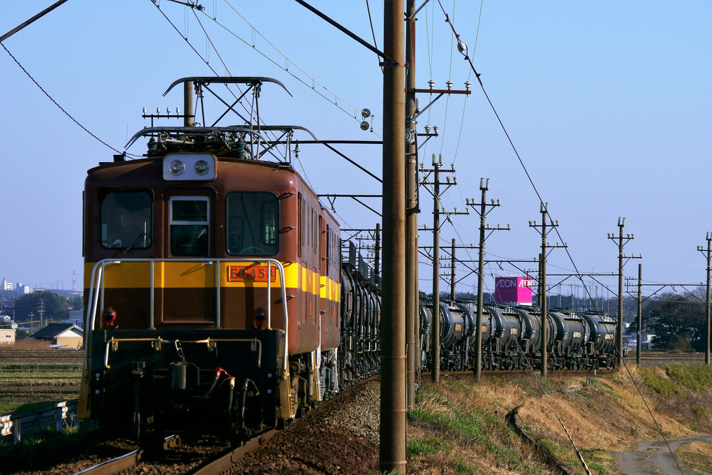 全国で唯一のセメント専用列車　　#三岐鉄道#