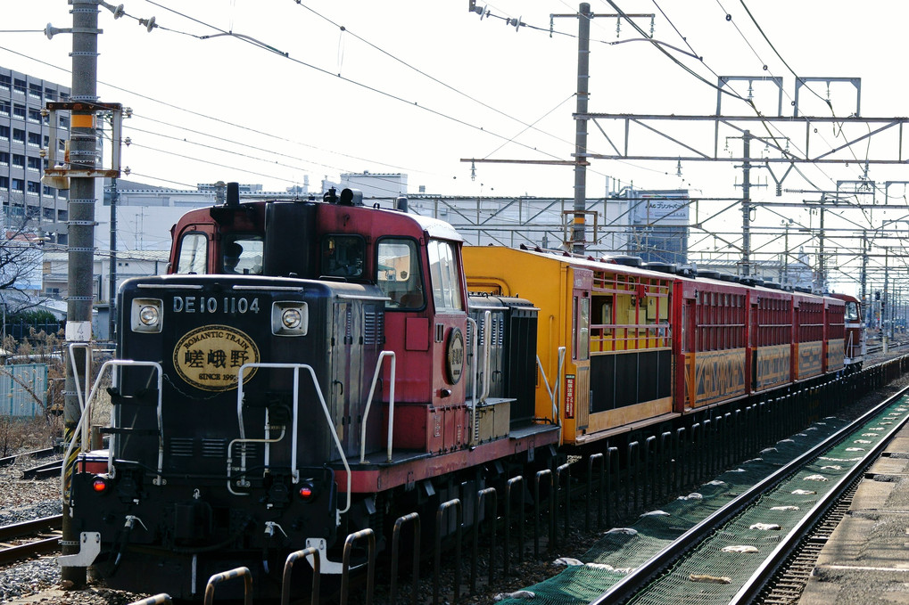 嵯峨野トロッコ列車のＰＰ