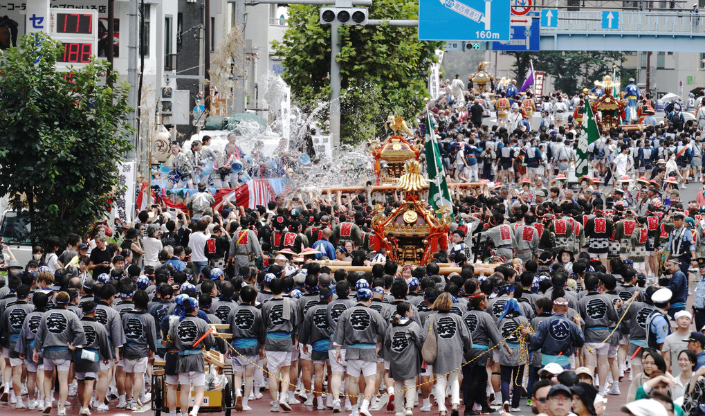 『 2023・深 川 八 幡   水 掛 け 祭 り 』六年間の想いをこめて！