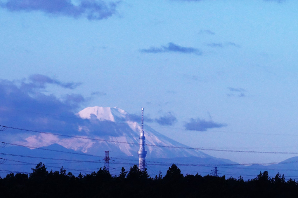 『 自宅（自室）から見る富士10景 』