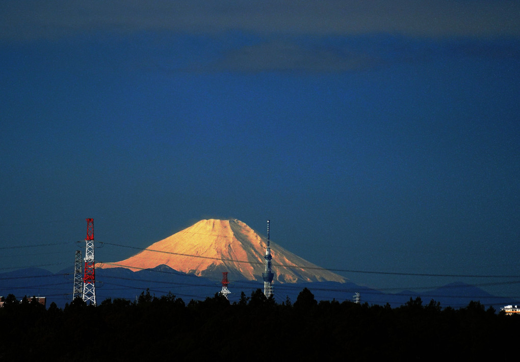 『 自宅（自室）から見る富士10景 』