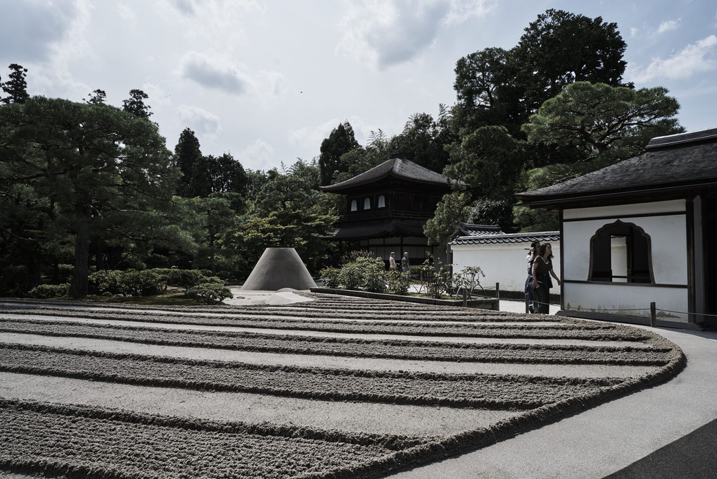 渋さが光る銀閣寺！