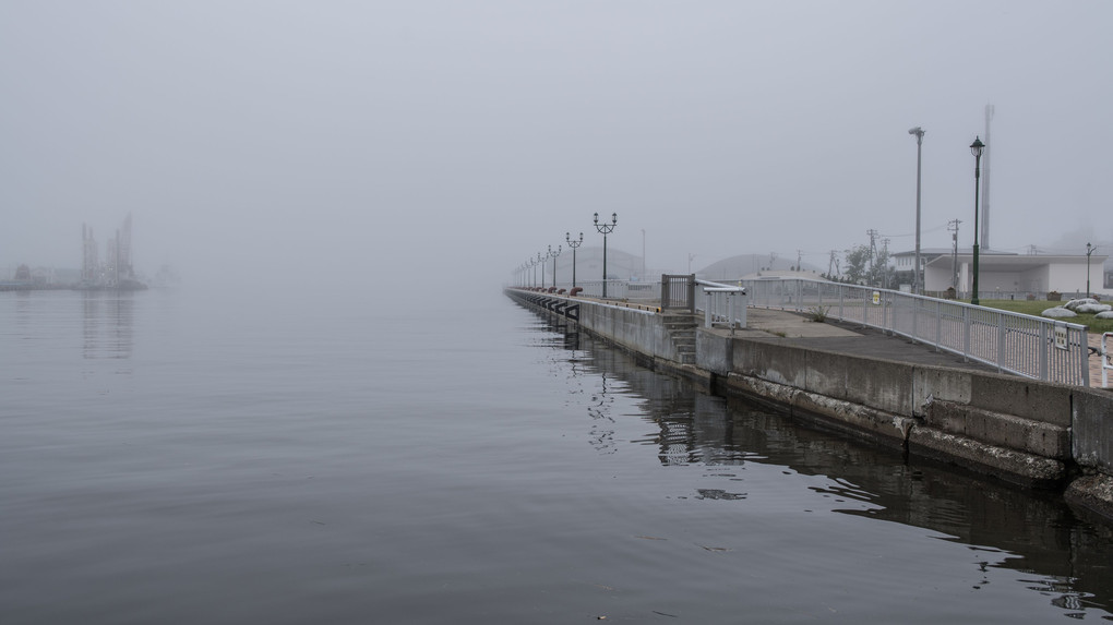 霧の港