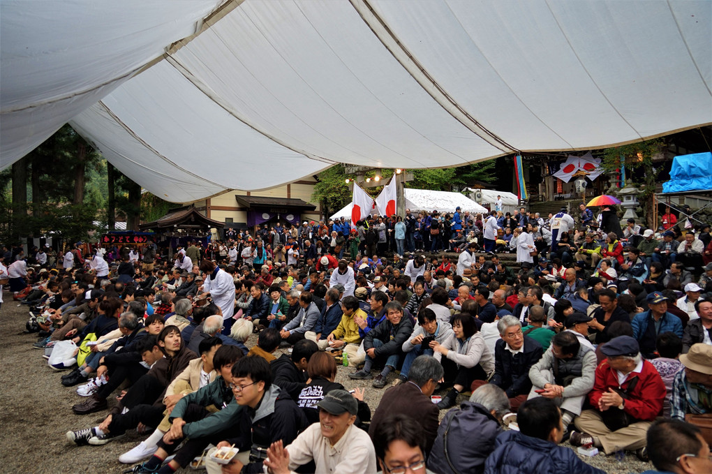 白川郷どぶろく祭りに行ってきました。