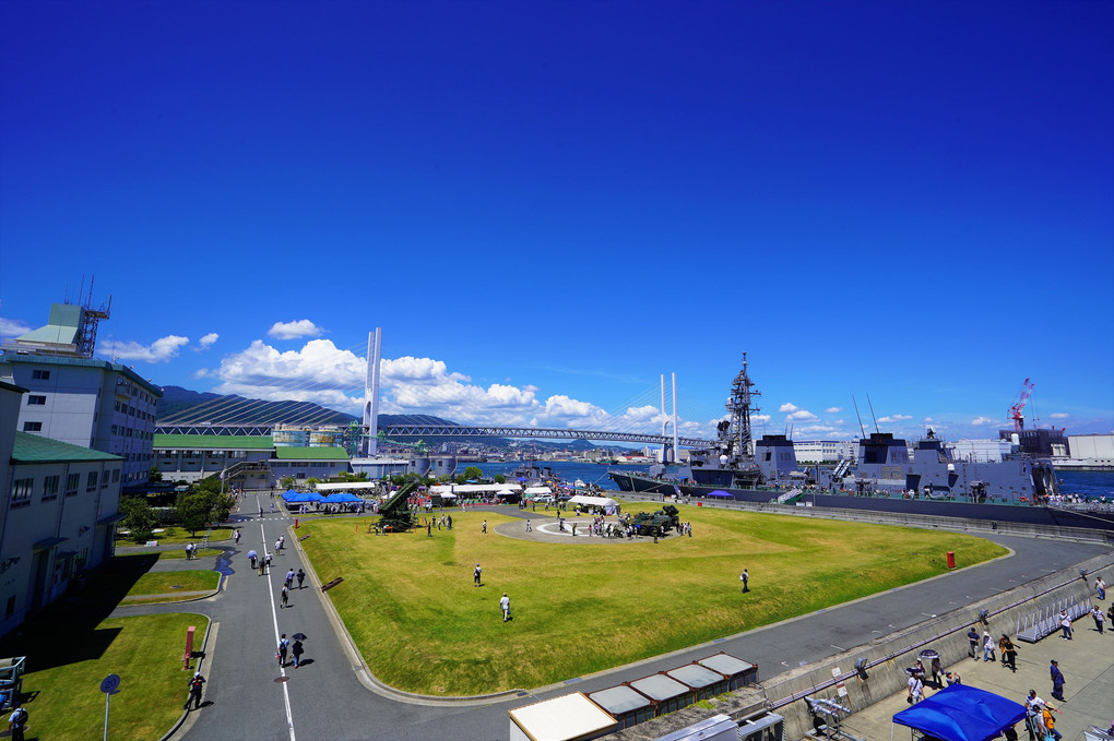 海上自衛隊阪神基地のサマーフェスタに行ってきました。