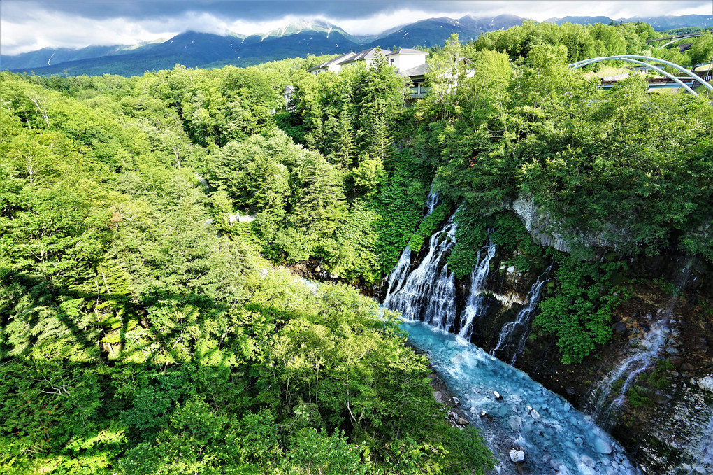 北海道旅行に行ってきました。2 白ひげの滝