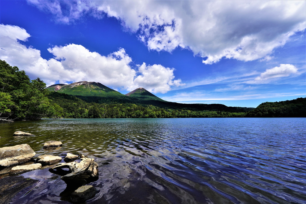 北海道旅行に行ってきました。23 オンネトー湖・阿寒湖