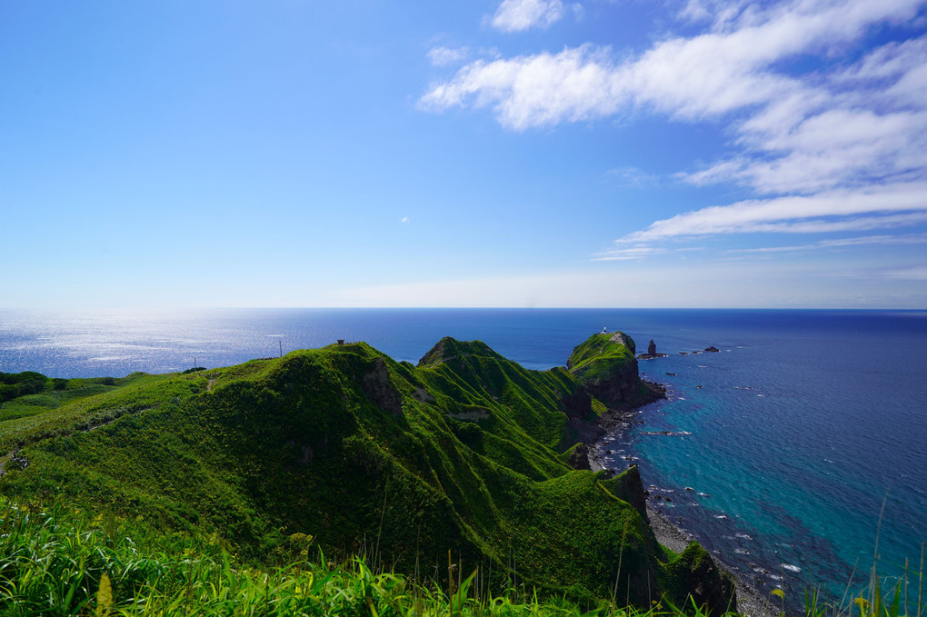 また、北海道に行ってきました。 ㉒　神威岬・積丹ブルー