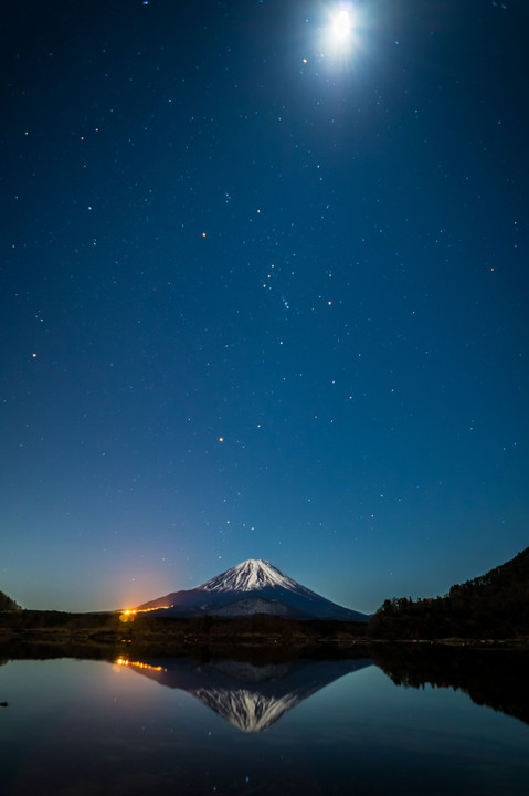 Respect for Mt. Fuji (tuki-akari)