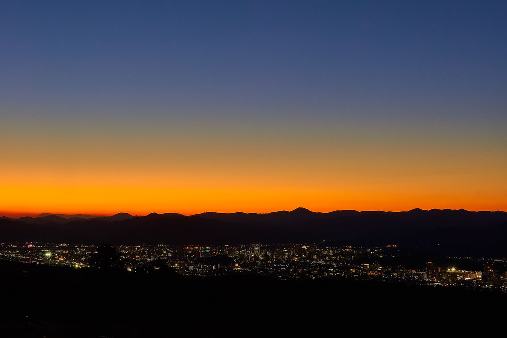 静岡夕景