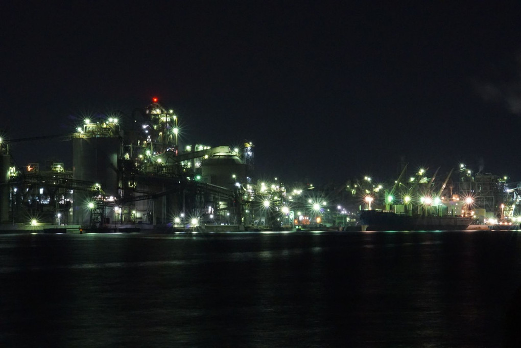 キラキラ工場夜景