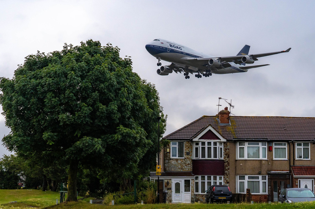 British Airwaysの100周年記念塗装747