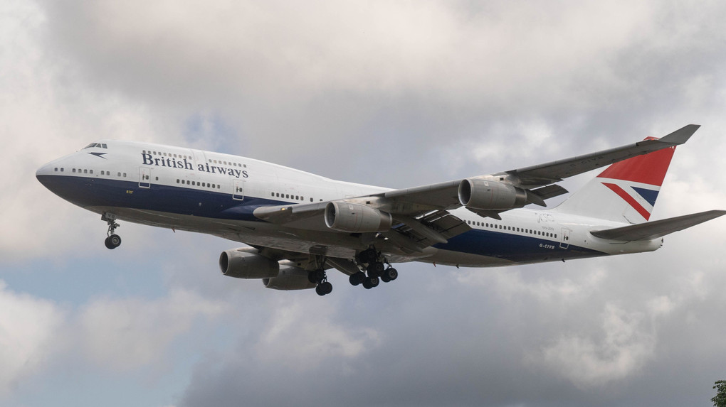 British Airwaysの100周年記念塗装747