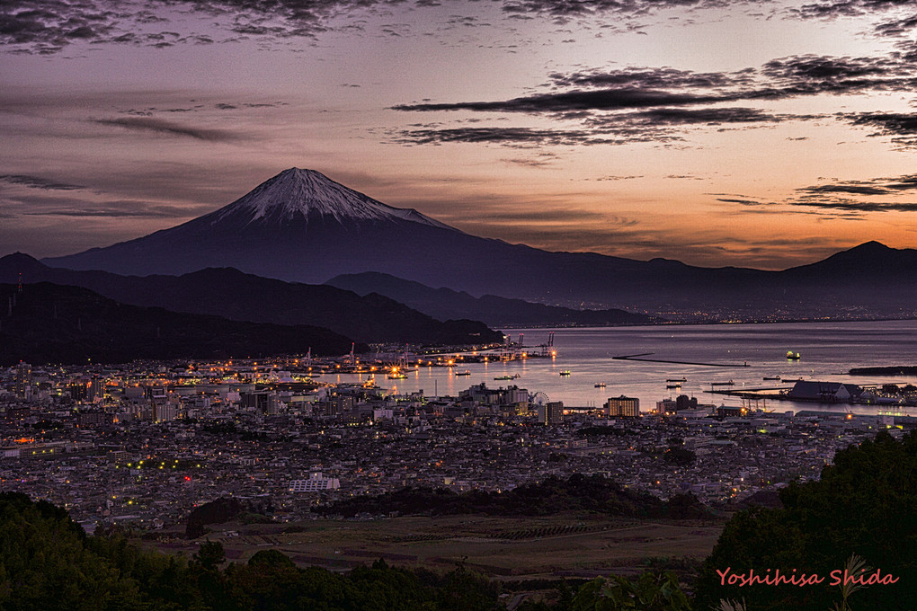 Mt Fuji with Shimizu