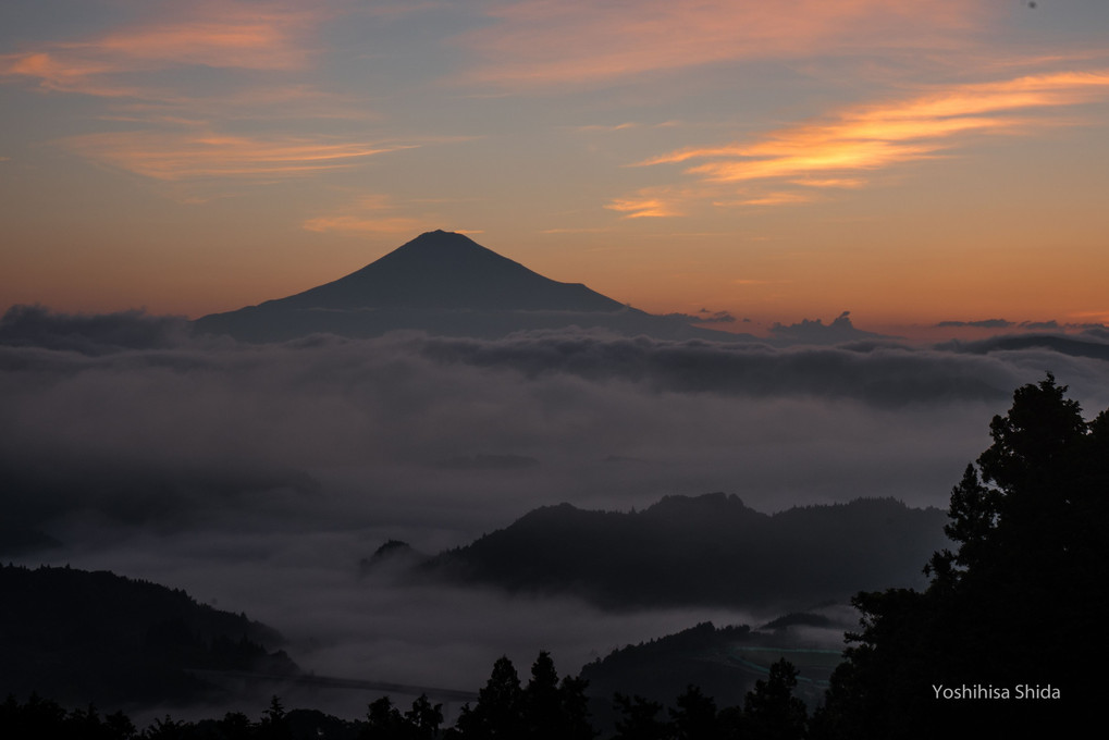 magical hourの富士山