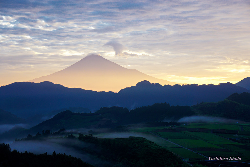 Mt Fuji in the dawn