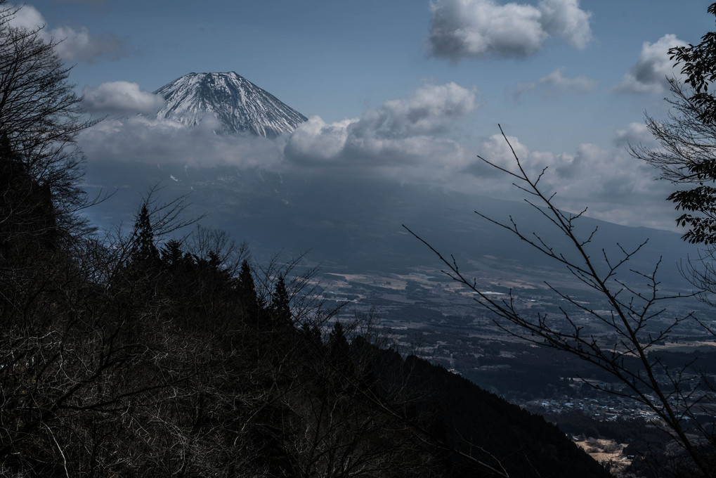 猪頭林道からの富士山