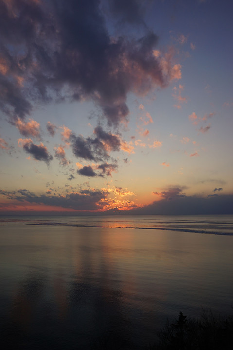 プユニ岬の夕日