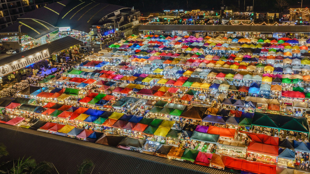 曼谷夜市場 2