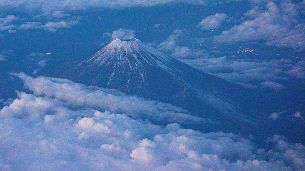誕生日の富士山