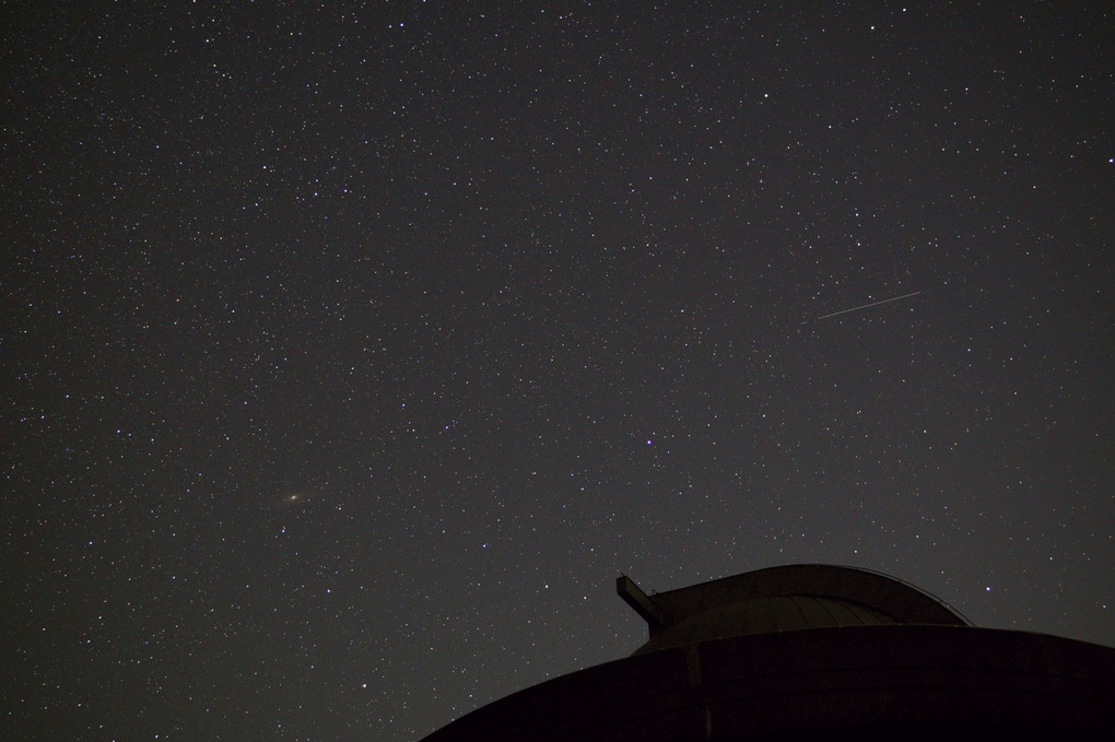 猪名川展望台からの星空