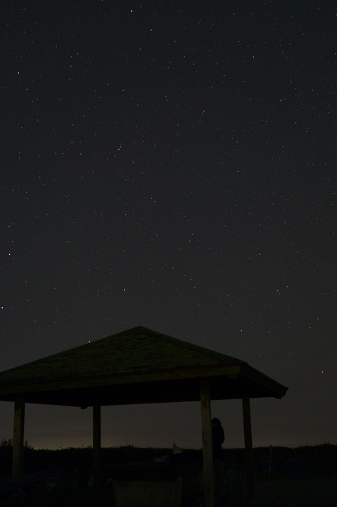 猪名川展望台からの星空