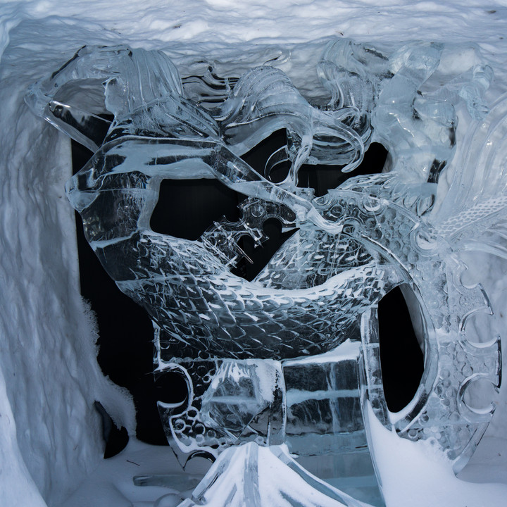 奥日光・かまくらと氷の彫刻