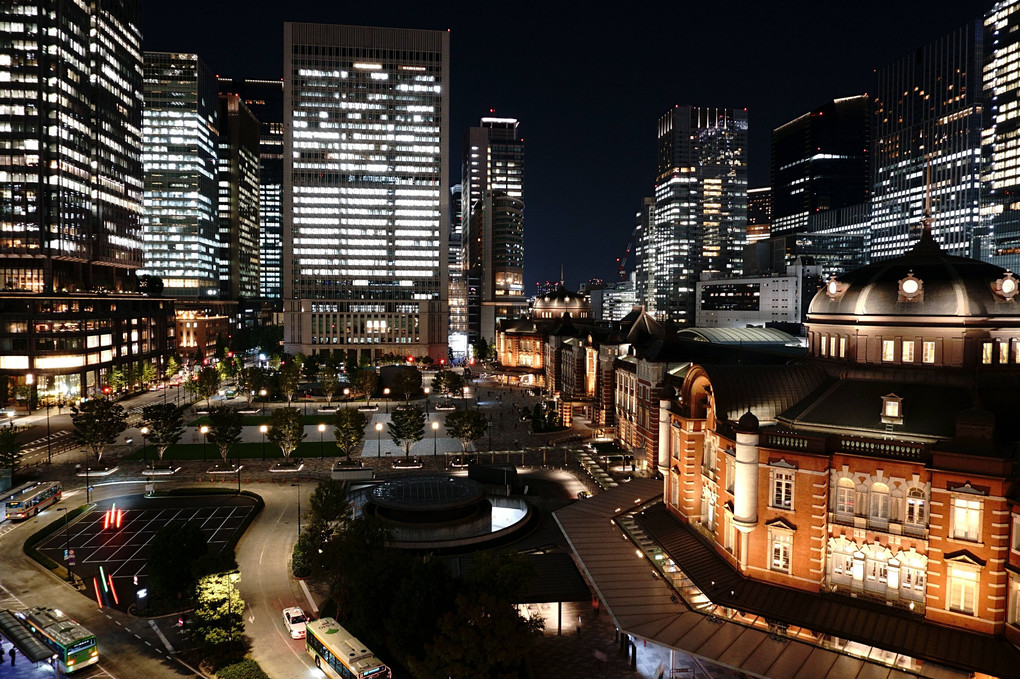 21'東京駅駅舎風景