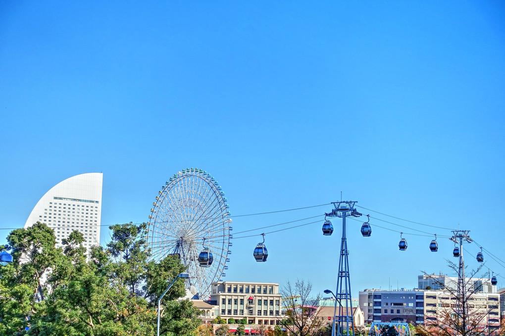 YOKOHAMA AIR CABIN・・・(HDR絵画調)