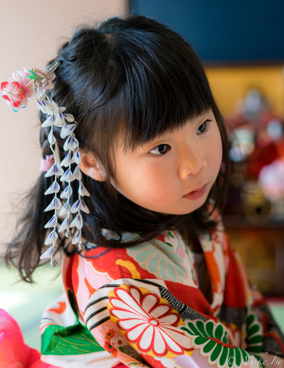 A Japanese girl