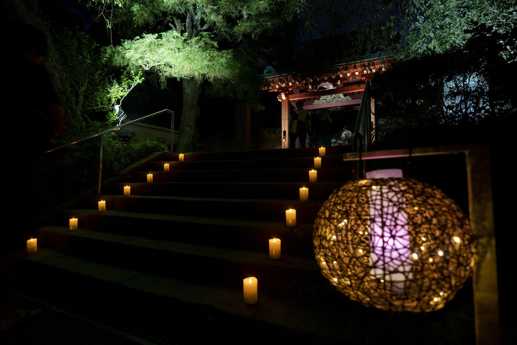 鎌倉、長谷の灯かり